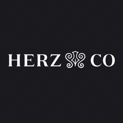 Logo of Herz & Co., letterpress stationery from Vienna